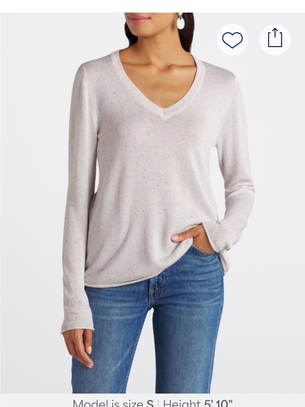 Stitches & Stripes Nathalia V-neck sweater